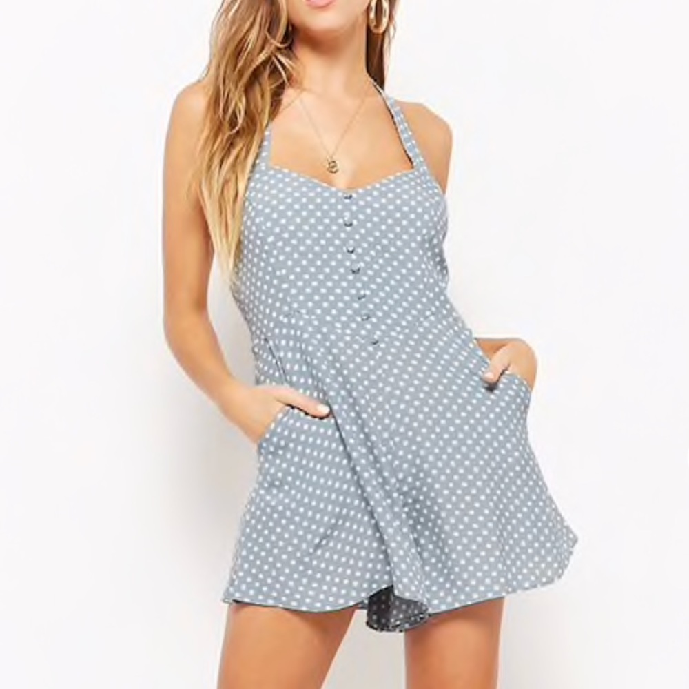 Light Blue Romper